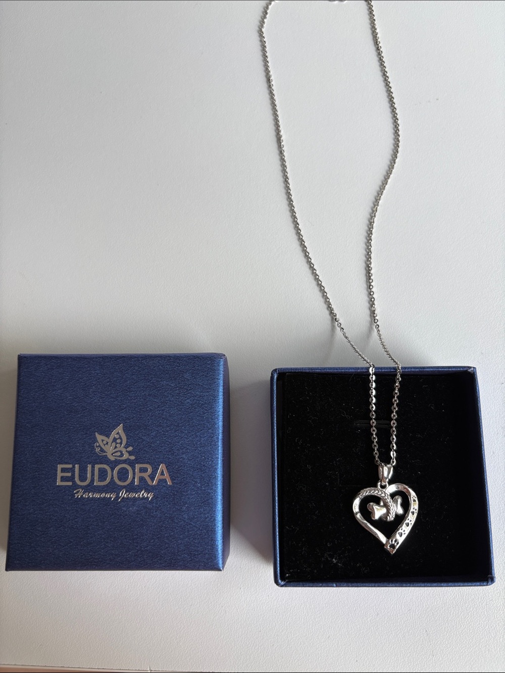 EUDORA 925 Sterling Silver Necklace